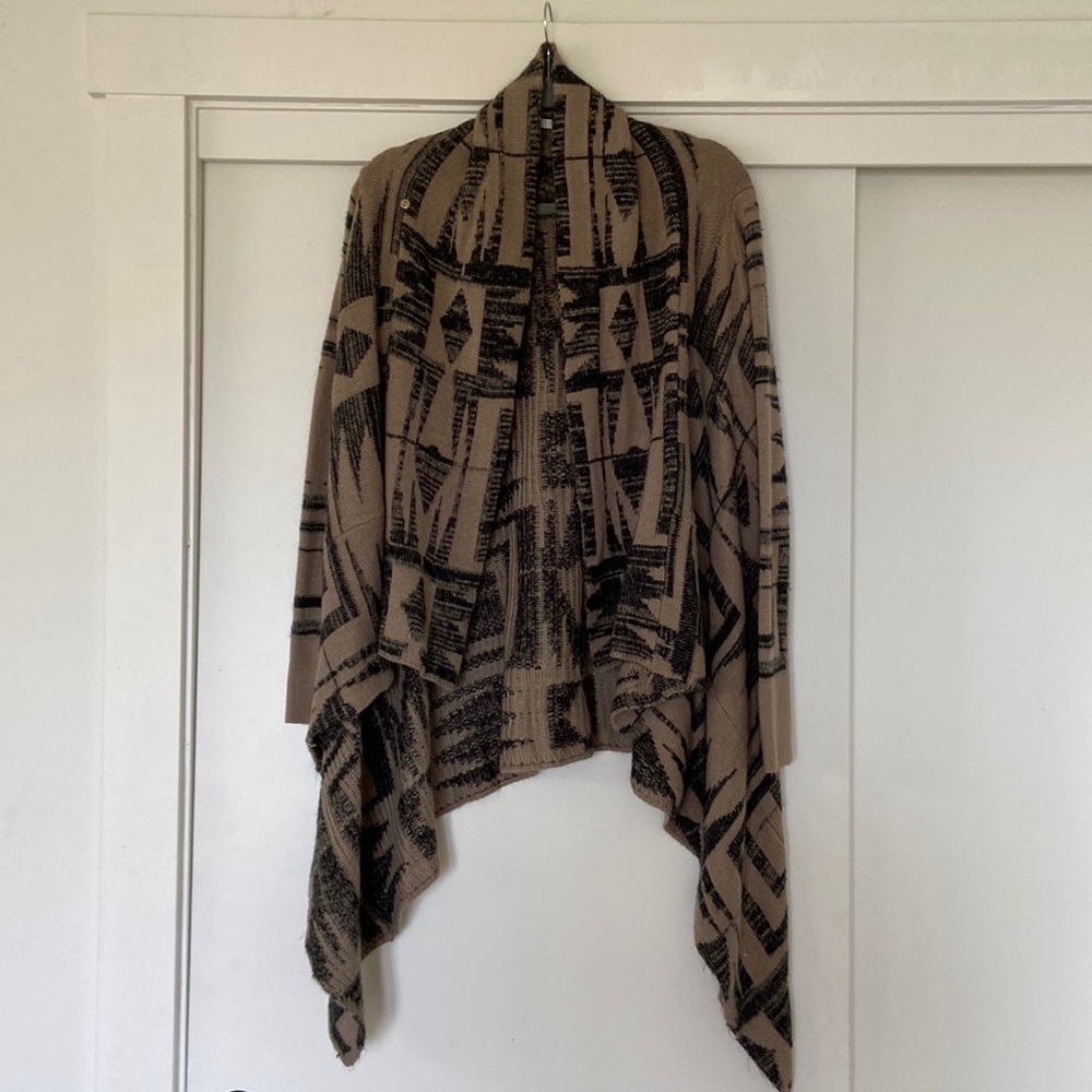 Amuse Society Aztec Sweater size Small